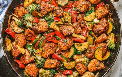 One-Pan Chicken and Vegetable Stir-Fry